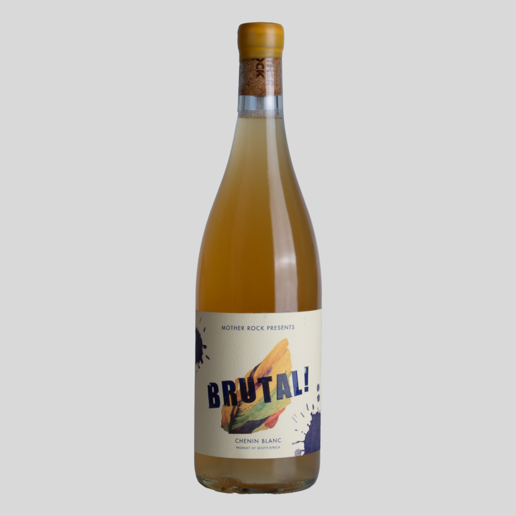 The Brutal White from Mother Rock's selection. A 100% Chenin Blanc