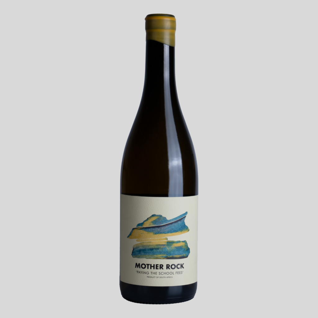 Straight from the Swartland this  white blend in Paying the School Fees from Mother Rock Wines